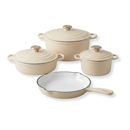 CS Solingen Cast Iron Pot Set – 7 Pieces