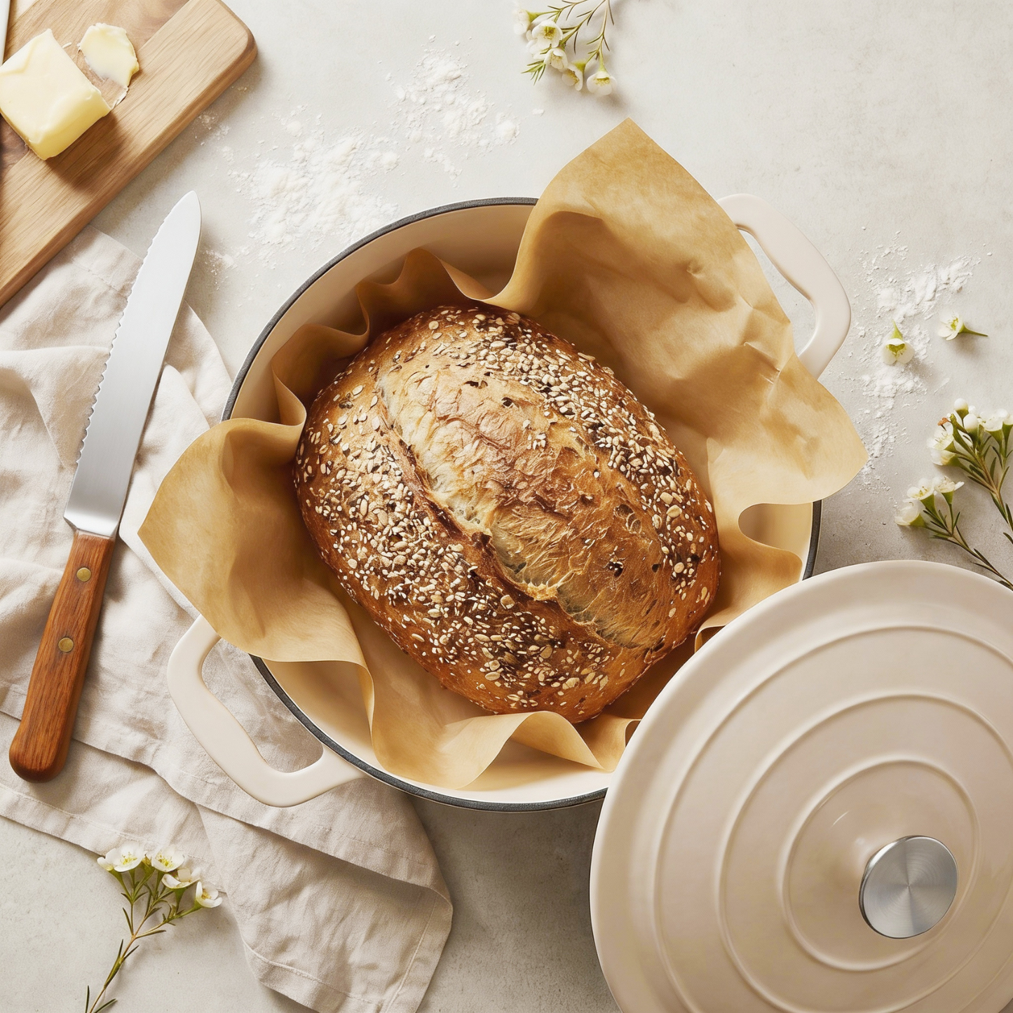 CS Solingen Cast Iron Pot Set – 7 Pieces