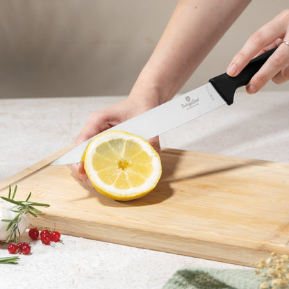 Berlinger Haus Black Knife Set with Bamboo Cutting Board