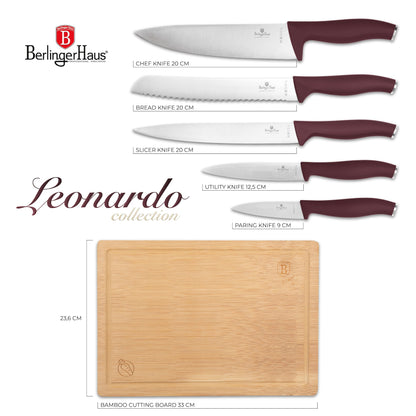 Berlinger Haus 6-Piece Knife Set Leonardo