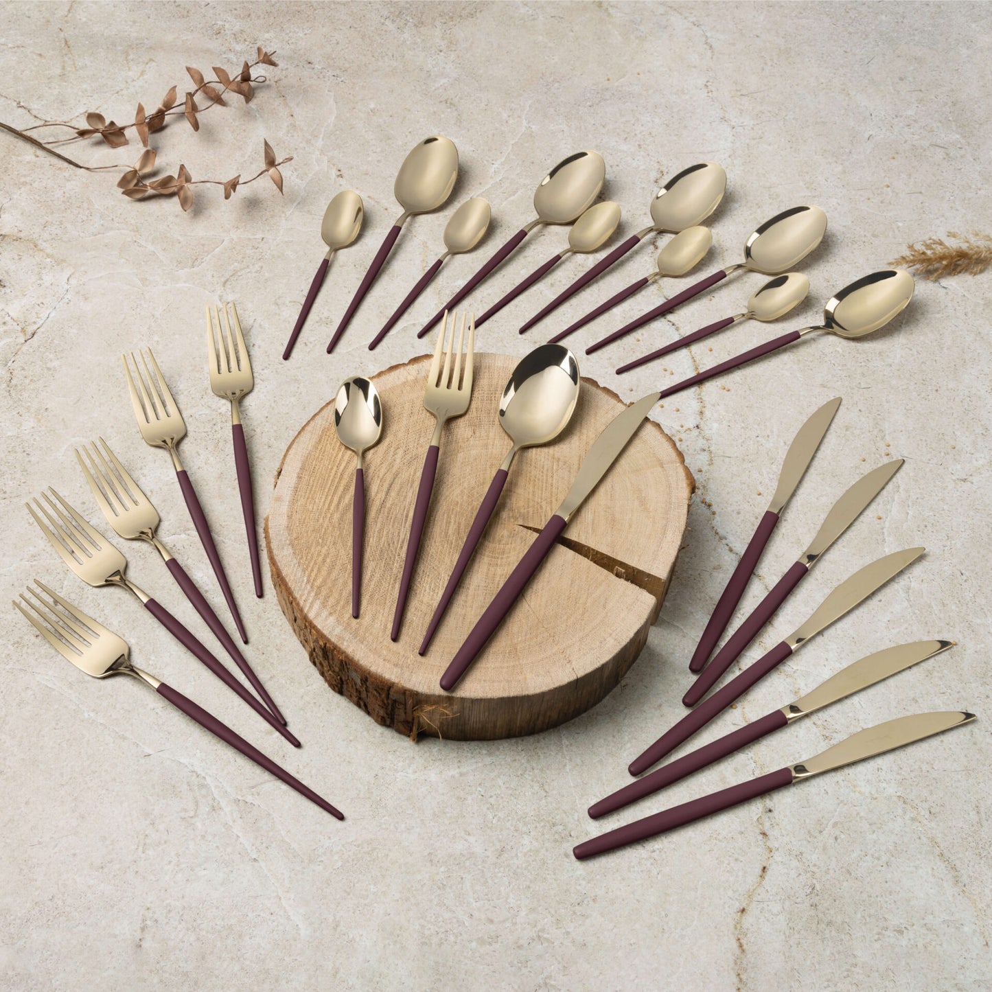 Berlinger Haus Cutlery Set 24 Pieces Leonardo