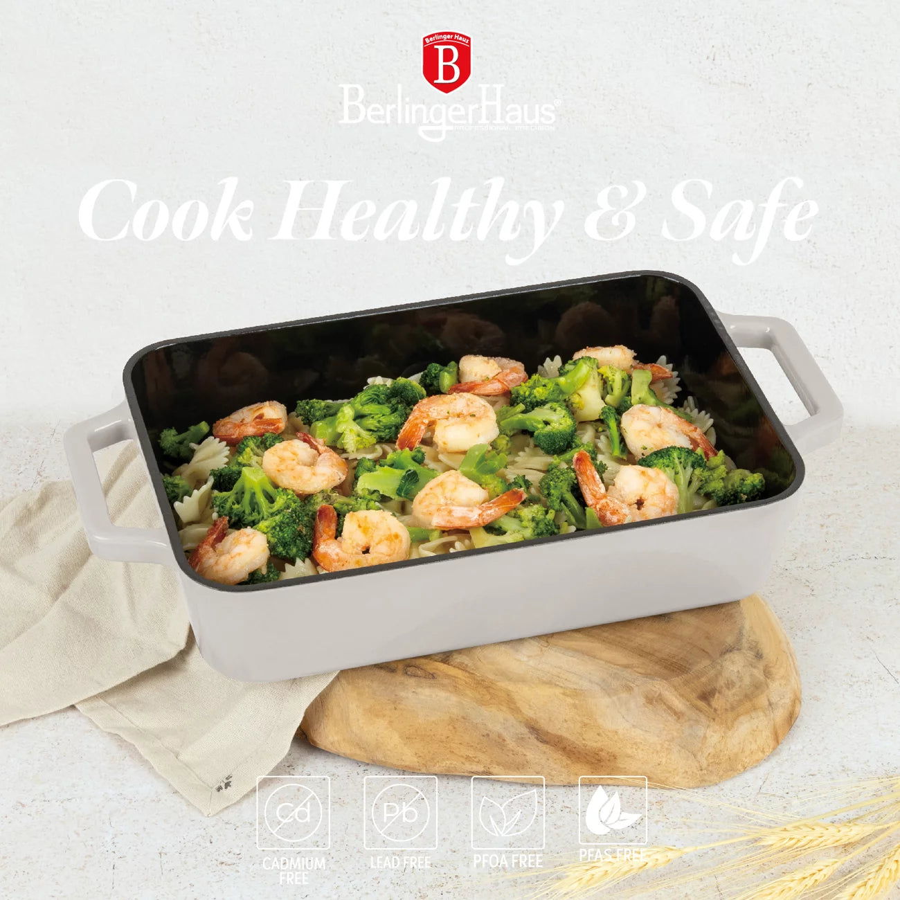 Berlinger Haus Cast Iron Oven Pan Sahara