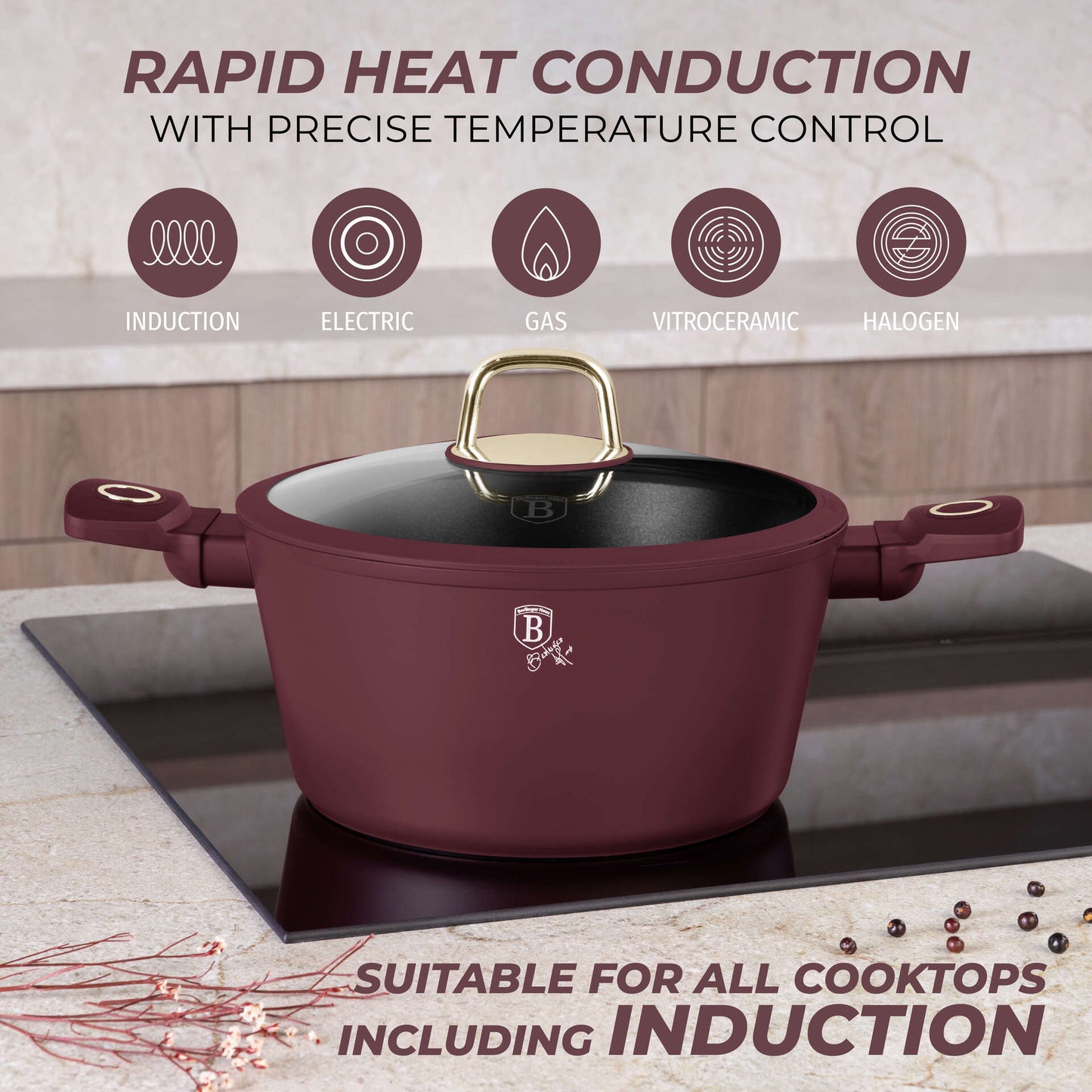 Berlinger Haus Leonardo Cookware Set
