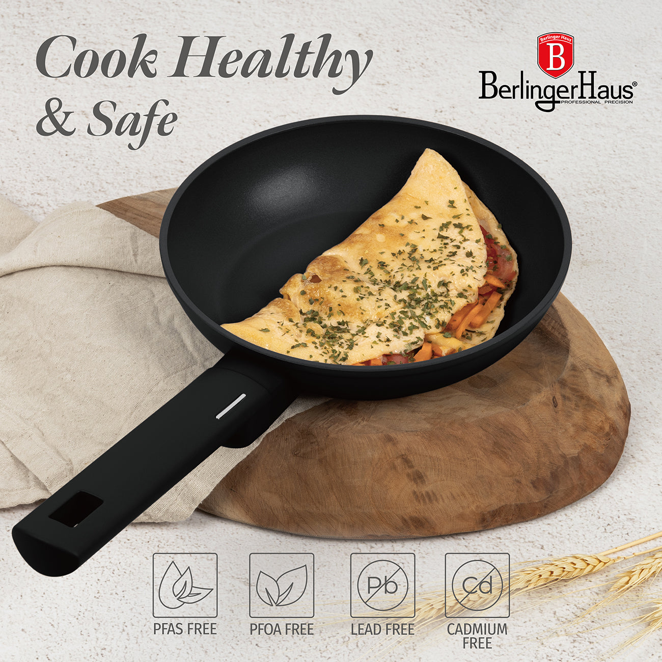 Berlinger Haus Cookware Set Black