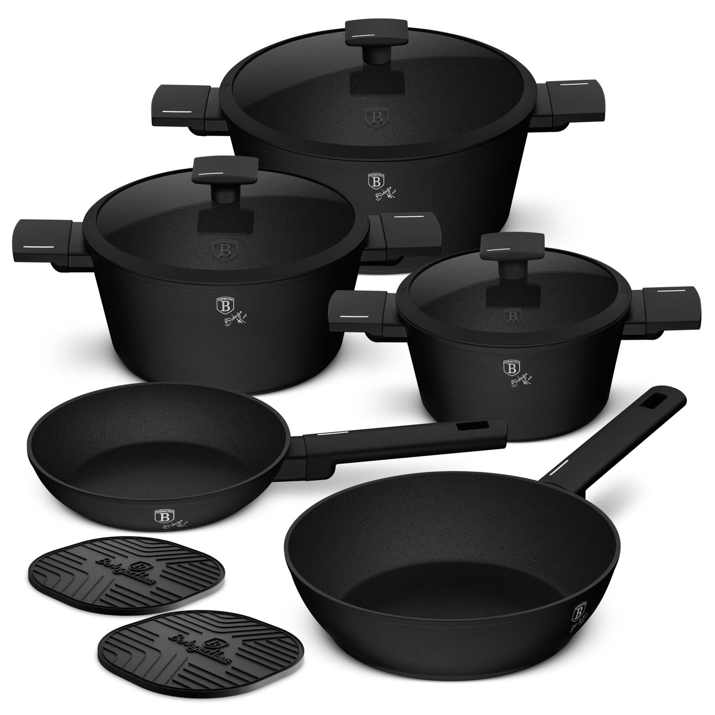 Berlinger Haus Cookware Set Black