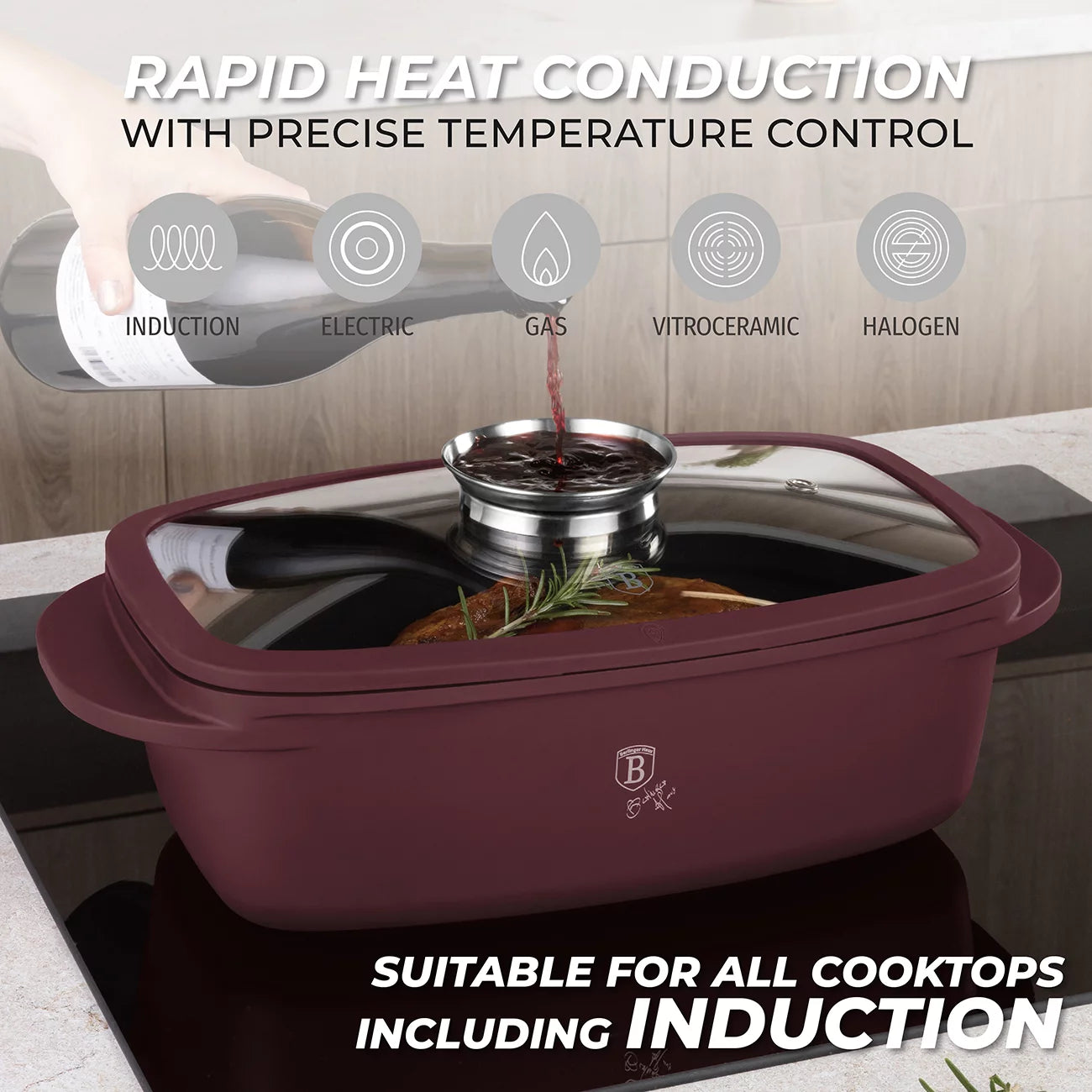 Berlinger Haus Leonardo Roaster – 6L