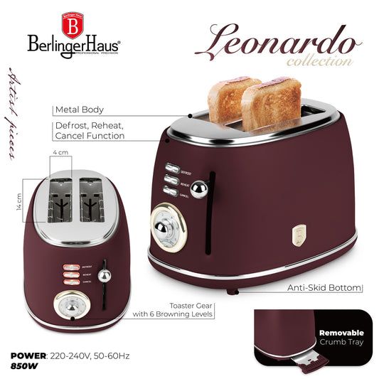 Berlinger Haus BH9520 Leonardo Toaster