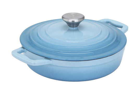 Cs Solingen Cast Iron Pot Blue - 22 cm
